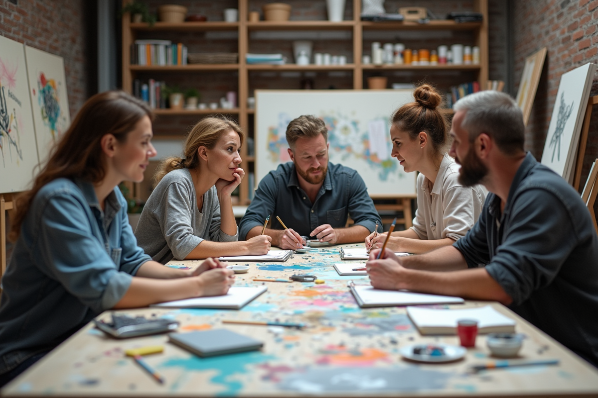 Création d’un mouvement artistique : étapes et processus clés